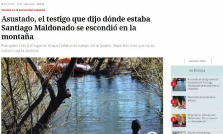 Clarín y la operación “Testigo E”